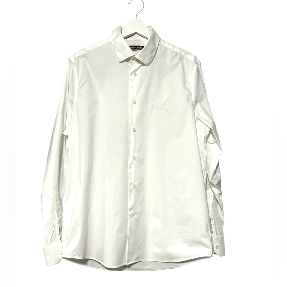ROBERTO CAVALLI Long Sleeve Button Down Shirt